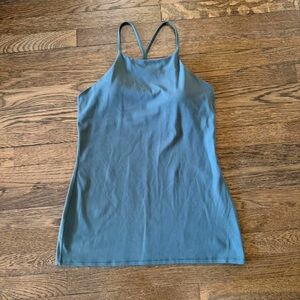 lululemon high neck racer back tank top